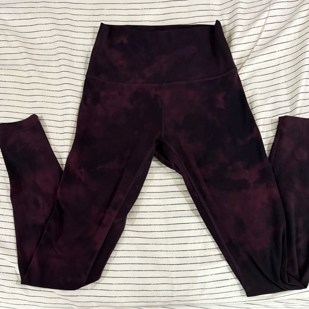 Lululemon Athletica Deep Purple high rise align Leggings
